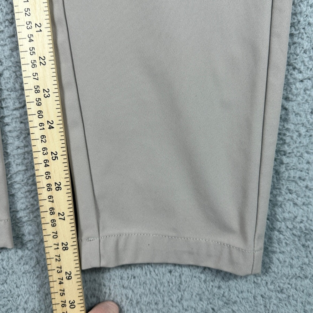 Fabletics One Pant Mens 30x29 Tan Khaki Stretch Chino Golf Athletic Performance - Picture 6 of 8